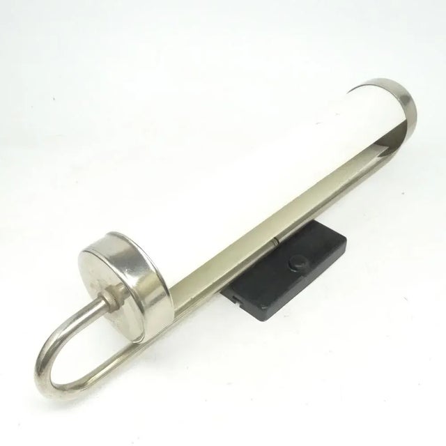 Metal Art Deco Wall Lamp, Poland, 1970s For Sale - Image 7 of 7