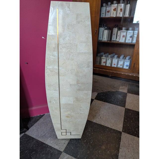 Vintage Tessellated Stone Pedestal For Sale In New York - Image 6 of 7