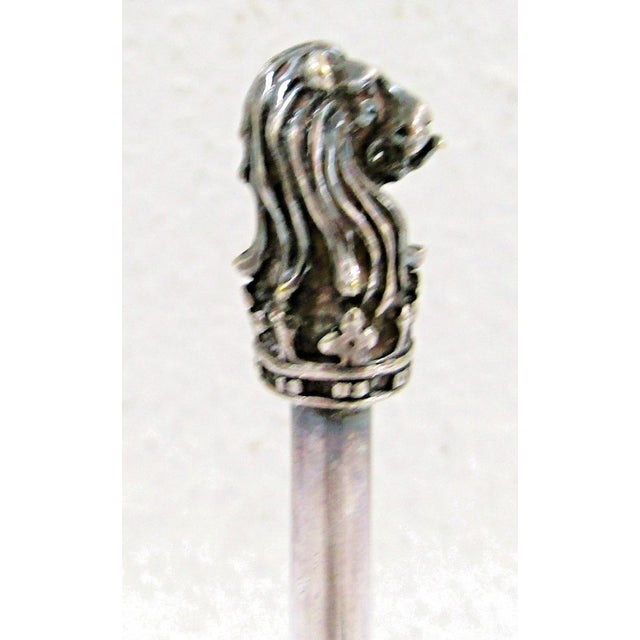 Metal Mid 19th Century London Ritz Carlton Gebruder Hepp Silverplate 18/10 Three Bowl Condiment Server For Sale - Image 7 of 9