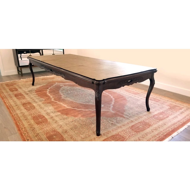 Extra Large Custom Mahogany Georgian Dining Table For Sale - Image 9 of 12