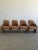 Vintage Curved Velvet Arm Dining Chairs - Set of Four For Sale - Image 4 of 18