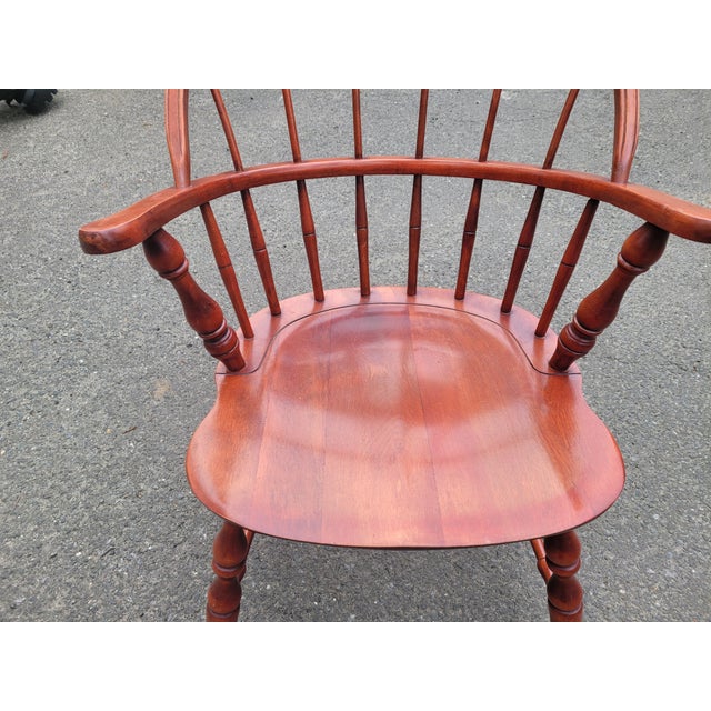 Mid 20th Century Pair of Mid-Century Windsor A/K/A Captain's Arm Chairs For Sale In New York - Image 6 of 7