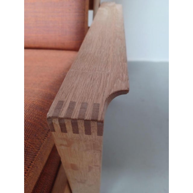 Model 248 Swivel Lounge Chair in Oak from Borge Mogensen, 1960s For Sale - Image 11 of 12