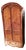 Romweber Spanish Baroque Solid Pine Armoire With Shell Carving, 20th Century For Sale