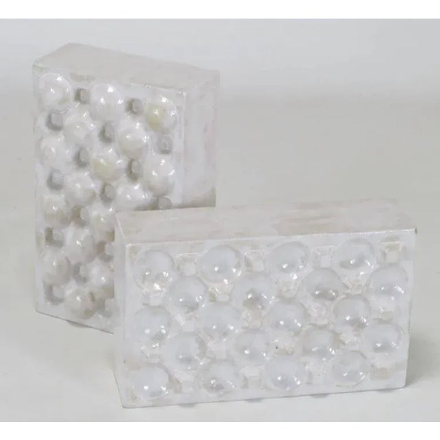 Ceramic William A. Hoffman (1920-2011) Two-Piece Clay Sculpture Titled "Two Crates" For Sale - Image 7 of 9