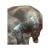 Mid-Century Modern Large Mid-20th Century Japanese Ceramic Elephant Pair – Mother and Calf in Gray Glaze For Sale - Image 3 of 15