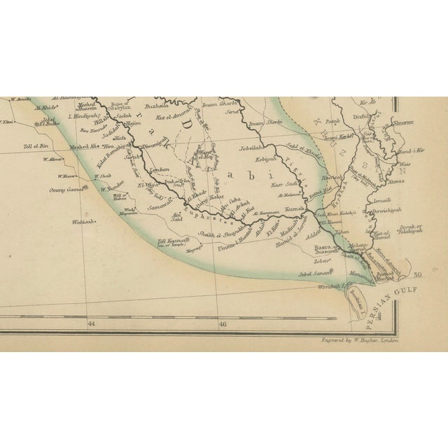 Antique Map of Turkey in Asia, 1860s For Sale - Image 6 of 13