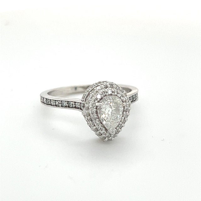 Metal Diamond Ring 14k Gold 0.91 TCW 3.19 Grams Certified For Sale - Image 7 of 12