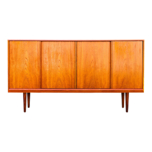 1960s Danish Mid Century Modern Teak Highboard