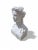 Italian Hand-Carved Marble Bust of Greek Woman, 1980s For Sale - Image 4 of 12