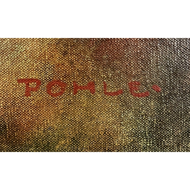 Hermann Emil Pohle (1863-1914) born in Düsseldorf, died there. This piece has an attribution mark, I am sure that it is...