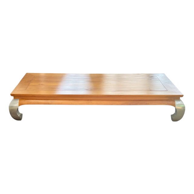 1990s Gunther Lambert Sumatra Tea and Coffee Table For Sale