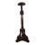 Antique Torchier Carved Mahogany Display Plant Stand - 5 Foot For Sale