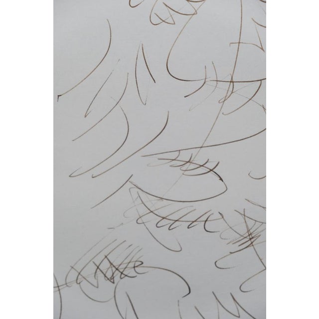 Dora Maar, Plant Composition, Original Ink Drawing For Sale - Image 4 of 8