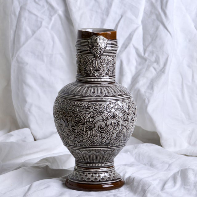 Mid 19th Century Large 19th Century French Decanter in Figurehead Slip, 1840s For Sale - Image 5 of 17