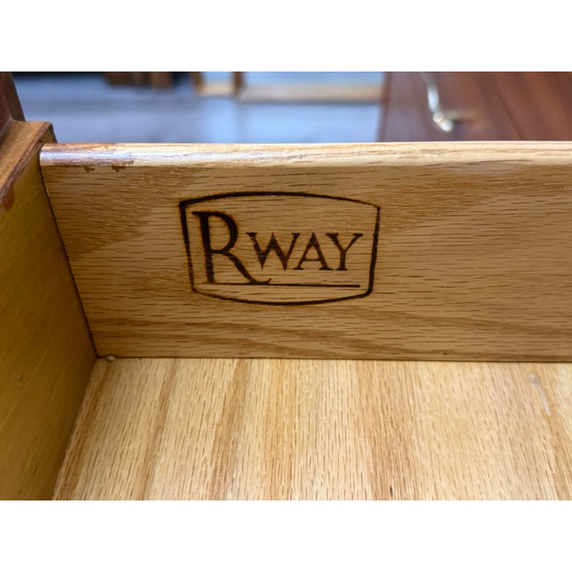 Mid Century Modern R Way Dresser For Sale In Los Angeles - Image 6 of 11