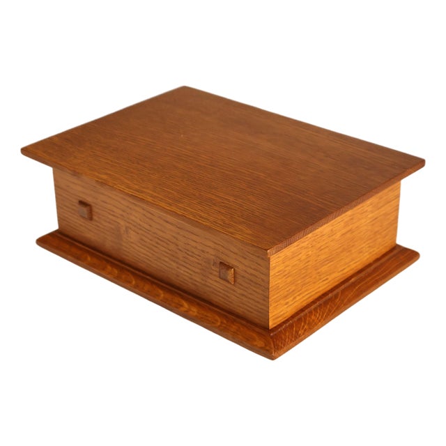 Stickley Mission Collection Oak Desk Box For Sale