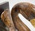 Vintage Wooden Swan Bookends With Gilt Detail For Sale - Image 9 of 10