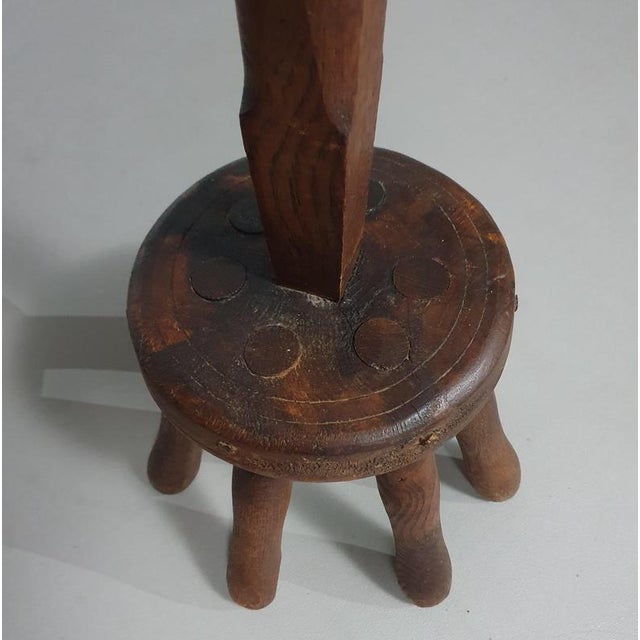 Victorian Washing Dolly in Wood For Sale - Image 5 of 14