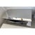 1990s X-Base Cocktail Table Polished Steel For Sale - Image 5 of 13