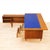 Mid Century Teak Executive Desk With Floating Return, England, 1960s For Sale - Image 10 of 18