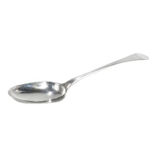 Antique Thomas Shields Philadelphia Coin Silver Teaspoon / Table Spoon - 18c For Sale