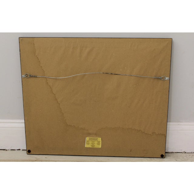 Black Man & Horse Framed Oil Painting on Canvas For Sale - Image 8 of 9