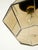 Vintage Smoked Glass Ceiling Lamp in Octagonal Shape from Limburg, 1970s For Sale - Image 10 of 18