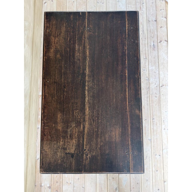 Black 18th Century Timber Ghost Side Table For Sale - Image 8 of 10
