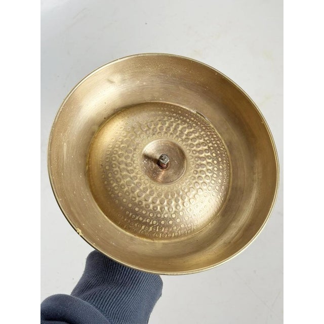 Copper Umbrella-Shaped Ashtray in Brass and Copper, France, 1960 For Sale - Image 8 of 9