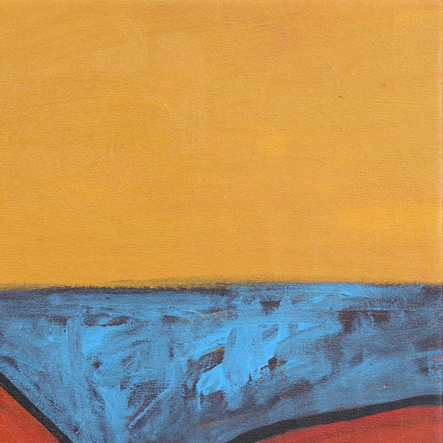 Figurative Bed Rotting I - Expressive Abstract Colorful Figurative Cubist Portrait Painting Original Artwork by Valerie Etitinwo For Sale - Image 3 of 8