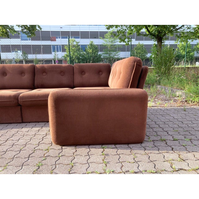 Wood Vintage Modular Sectional Sofa, 1970s, Set of 6 For Sale - Image 7 of 18