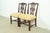 Baker Furniture Company Baker Furniture Style Georgian Carved Mahogany Side Chairs or Dining Chairs, Pair For Sale - Image 4 of 13