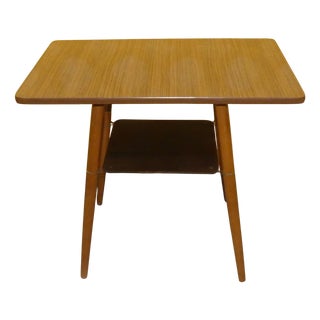 Rectangular Cocktail Tabl in Resopal and Teak Look, 1960s For Sale