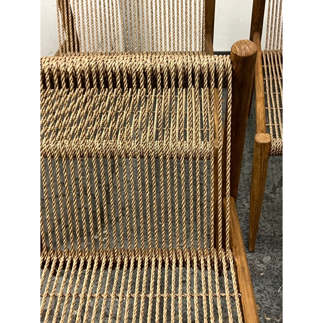 Brown New Brownstone Montauk Indoor/Outdoor Lounge Chairs, Set of Four For Sale - Image 8 of 12