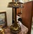 2020s French Style Wood Side Table With Glass Top, Gold Leaf Details & Functional Drawer For Sale - Image 5 of 5