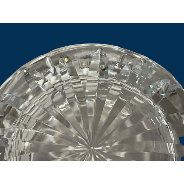 Stunning Waterford cut crystal ashtray. Stamped Waterford on the bottom.