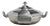 Silver Centerpiece with Lid from Christofle, 1950s For Sale