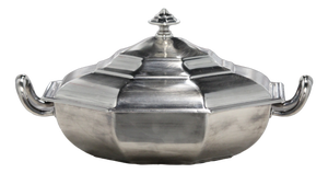 Silver Centerpiece with Lid from Christofle, 1950s