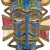 Tribal Vintage Colorful Zoomorphic South African Mask For Sale - Image 3 of 4