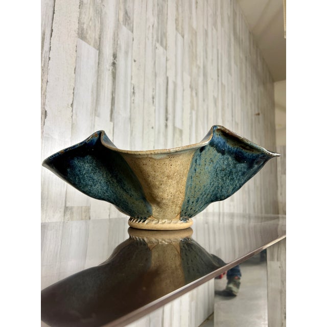 Beige 1980s Clam Shell Design Bowl For Sale - Image 8 of 13