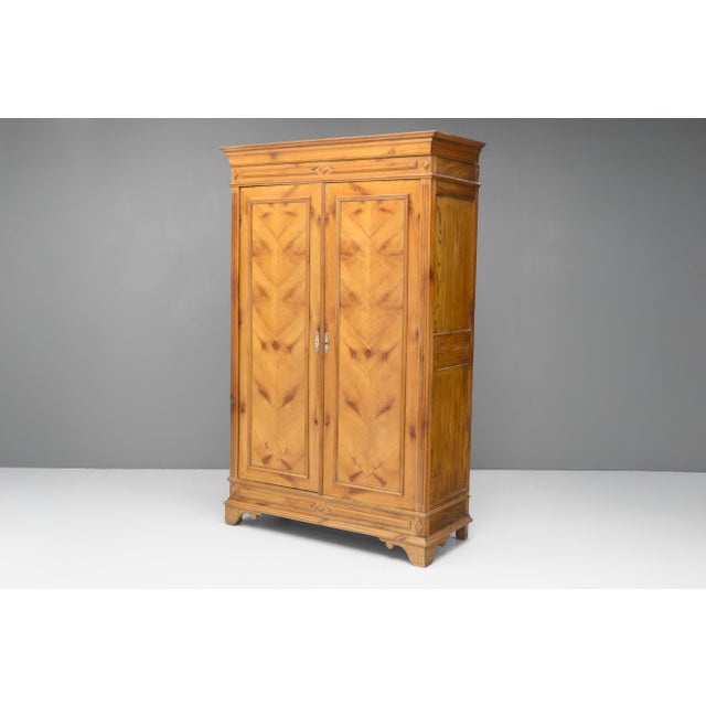 Armoire in Elm, 1890s For Sale - Image 11 of 11