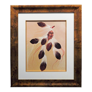 Frank Howell "Gentle Storm"framed Hand Signed Offset Lithograph Submit an Offer!