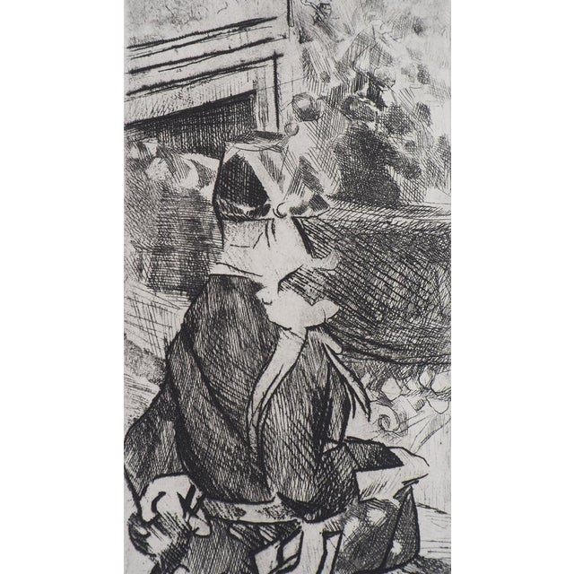 Jacques Villon, The Guard of the Moulin Rouge Ball, 1910, Original Etching For Sale - Image 5 of 7