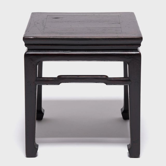 Wood Early 20th Century Chinese Feng Deng Table With Hoof Feet For Sale - Image 7 of 7