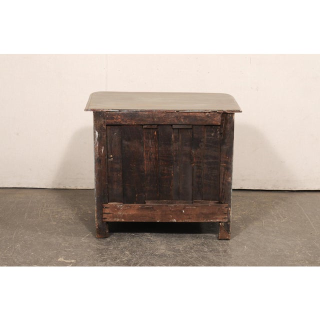 Tan Mid 18th Century French Provincial Wooden Commode For Sale - Image 8 of 12