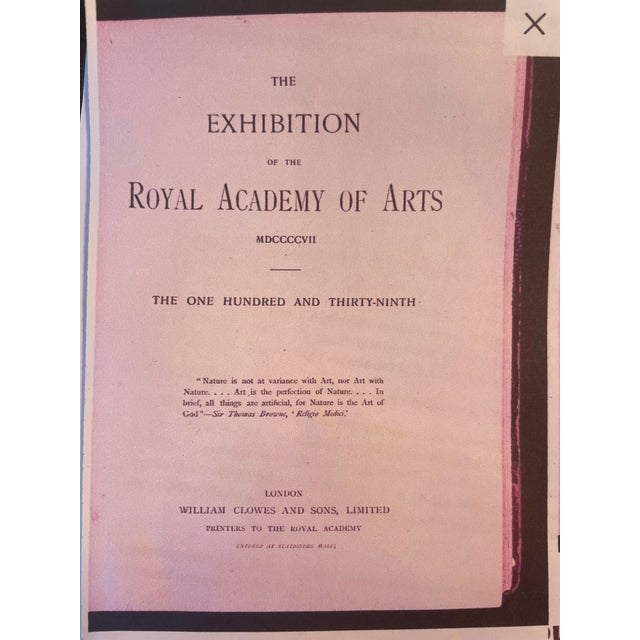 William Brock, Towards the Close of Day, 1907, Oil on Canvas For Sale - Image 9 of 11