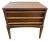 Mid Century Modern Walnut Nightstand by Lane Furniture From the Rhythm Line For Sale