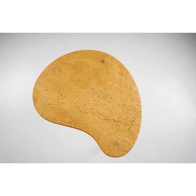 Brown Palett Side Table by Yngve Ekström, Sweden, 1950s For Sale - Image 8 of 13