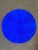 Textile Patrick Coussot Bex - K Blue circle 2021 For Sale - Image 7 of 7